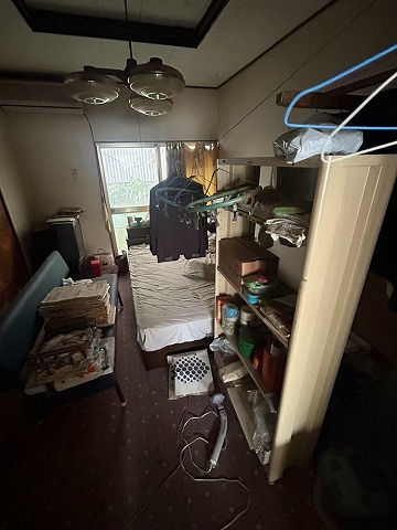 岐阜市三田洞不用品回収ビフォアー