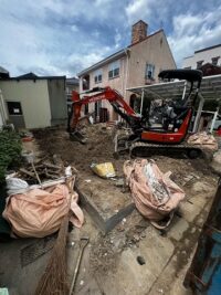 笠松町解体途中