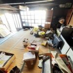 羽島市　土間ビフォア